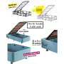 HANAH HOME Jednokrevetna baza Cozy Single 120x200 - slika 5