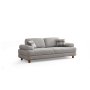 Atelier del Sofa Sofa za 3 sedišta Nice 3 Seater Cream Blue - slika 5