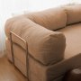 Atelier del Sofa Sofa za 3 sedišta Nook Brown v2 - slika 4