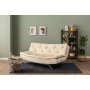 Atelier del Sofa Sofa za 3 sedišta Rivo Cream - slika 1