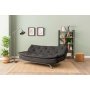 Atelier del Sofa Sofa za 3 sedišta Rivo Dark Grey - slika 2