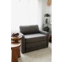Atelier del Sofa Sofa-krevet sa 1 sedeljkom Nest Grey - slika 1