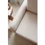 Atelier del Sofa Sofa-krevet sa 1 sedeljkom Nest White - slika 2