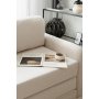 Atelier del Sofa Sofa-krevet sa 1 sedeljkom Nest White - slika 3