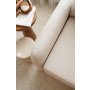 Atelier del Sofa Sofa-krevet sa 1 sedeljkom Nest White - slika 5