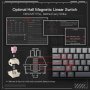 REDRAGON Fizz K617 RGB Crna 60% (Magnetic Hall Effect) Tastatura - slika 5