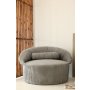 Atelier del Sofa Sofa i puf sa 1 sedeljkom Pufi Anthracite - slika 3
