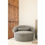 Atelier del Sofa Sofa i puf sa 1 sedeljkom Pufi Anthracite - slika 5