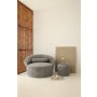 Atelier del Sofa Sofa i puf sa 1 sedeljkom Pufi Anthracite - slika 1