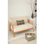Atelier del Sofa 2-Seat Sofa Nika White - slika 1