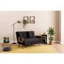 Atelier del Sofa Sofa za 2 sedišta Cosmo 2 Seater Black - slika 2