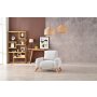 Atelier del Sofa 1-Seat Sofa Zena Grey Coffee fotelja - slika 2