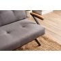 Atelier del Sofa Sofa za 3 sedišta Zven Grey - slika 4