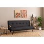 Atelier del Sofa Sofa za 3 sedišta Zven Black - slika 1