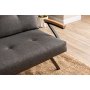 Atelier del Sofa Sofa za 3 sedišta Zven Dark Grey - slika 4