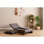 Atelier del Sofa Sofa-krevet sa 1 sedeljkom Cosmo Single Grey - slika 5