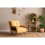 Atelier del Sofa Sofa-krevet sa 1 sedeljkom Cosmo Single Mustard - slika 1