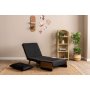 Atelier del Sofa Sofa-krevet sa 1 sedeljkom Cosmo Single Black - slika 5
