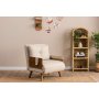 Atelier del Sofa Sofa-krevet sa 1 sedaljkom Cosmo Single Cream - slika 2