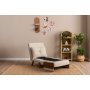 Atelier del Sofa Sofa-krevet sa 1 sedaljkom Cosmo Single Cream - slika 4