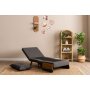 Atelier del Sofa Sofa-krevet sa 1 sedaljkom Cosmo Single Dark Grey - slika 5