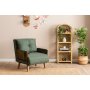 Atelier del Sofa Sofa-krevet sa 1 sedaljkom Cosmo Single Green - slika 2