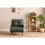 Atelier del Sofa Sofa-krevet sa 1 sedaljkom Cosmo Single Green - slika 3