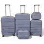 Bolzz SET KOFERA EXPLORE 5/1 LIGHT BLUE - slika 1