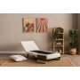 Atelier del Sofa Sofa-krevet sa 1 sedaljkom Cosmo Single Teddy Fabric White - slika 5