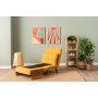 Atelier del Sofa Sofa-krevet sa 1 sedaljkom Cosmo Single Bohemian Mustard - slika 5
