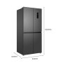 TCL RP470CSE1 Side by side frižider - slika 4