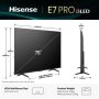 Hisense 75E7Q PRO QLED 4K UHD Smart TV - slika 2