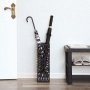 ModernHome Stalak za kisobrane Modern black - slika 2
