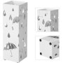 ModernHome Stalak za kisobrane Modern white - slika 3