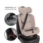 LORELLI BERTONI AUTO SEDISTE VOYAGER I-SIZE (40-150cm) - BEIGE + JASTUK ZA PUTOVANJE - slika 4