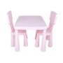 BBO BBO SET DECIJI STO I STOLICE - ROZE - slika 1