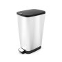 CURVER Kanta za otpatke Chic L metalik siva CU 237241 OUTLET - slika 1