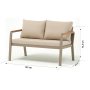 HANAH HOME Garden Lounge Set Parma - slika 5