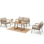 HANAH HOME Garden Lounge Set Parma - slika 1