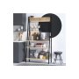HANAH HOME Polica za kafu Barista Sapphire Black - slika 1