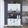 HANAH HOME Coffee polica bele boje JE205 3824 - slika 3
