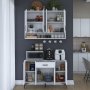 HANAH HOME Coffee polica bele boje JE205 3824 - slika 1