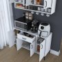 HANAH HOME Coffee polica bele boje JE205 3824 - slika 5