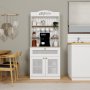 HANAH HOME Coffee polica u beloj boji Lucas 1600 148 - slika 1