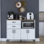 HANAH HOME Coffee polica orah bela boja JE206 3898 - slika 1