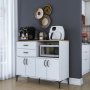 HANAH HOME Coffee polica orah bela boja JE206 3898 - slika 2