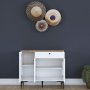HANAH HOME Coffee komoda bele boje JE194 3803 - slika 3
