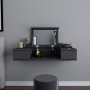 HANAH HOME Sto za šminkanje Zenn Anthracite - slika 2