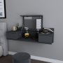 HANAH HOME Sto za šminkanje Zenn Anthracite - slika 1