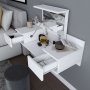 HANAH HOME Sto za šminkanje Zenn White - slika 3